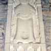 Saxon Carved stone Madonna and child, Deerhurst