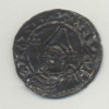 Cnut coin Pointed Helmet Type obverse