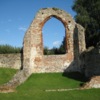 East end of St Pancras's Chapel, St Augustine's Abbey, Canterbury