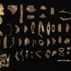 Assemblage of objects including sword fittings