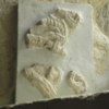 Fragments of Anglo-Saxon sculpture work