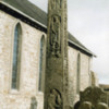 19. The Bewcastle Cross in situ, from the west.