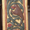 28. Bewcastle Cross (east face), lower section: inhabited vine scroll