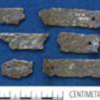 Iron hooping fragments